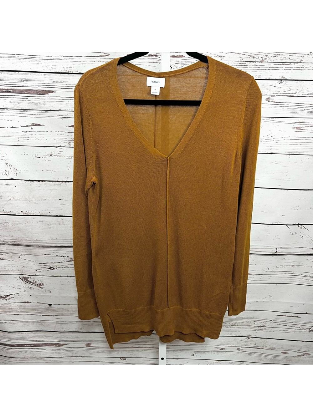 Old Navy Women's V-Neck Sweater Brown Medium